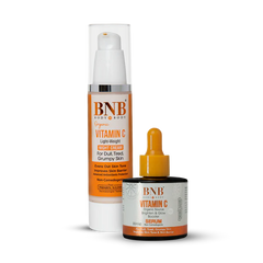 BNB Vitamin C Night Cream 50ml With Vitamin C Serum - 30ml
