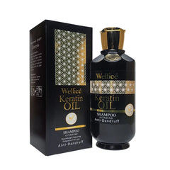 Wellice Premium Edition Keratin Oil Spa Vitamins Shampoo 520g