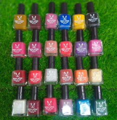 Miss Rose Nail Paint 24Pcs