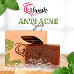 Glaash Anti Acne Soap Bar - 100gm