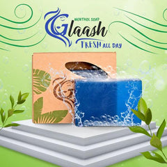 Glaash Menthol Organic Soap Bar - 100gm