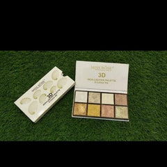 Miss Rose Highlighter 3D - 8 Colour Kit