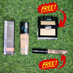 Fitme Foundation with FREE Concealer & Matte + Poreless Powder