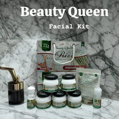 BQ Beauty Queen® Radiant Glow 7-in-1 Rice Facial Kit