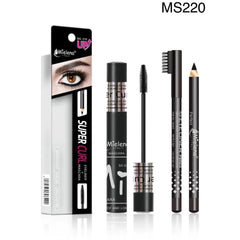 Mielena 2-in-1 Mascara + Eyeliner Pencil Combo