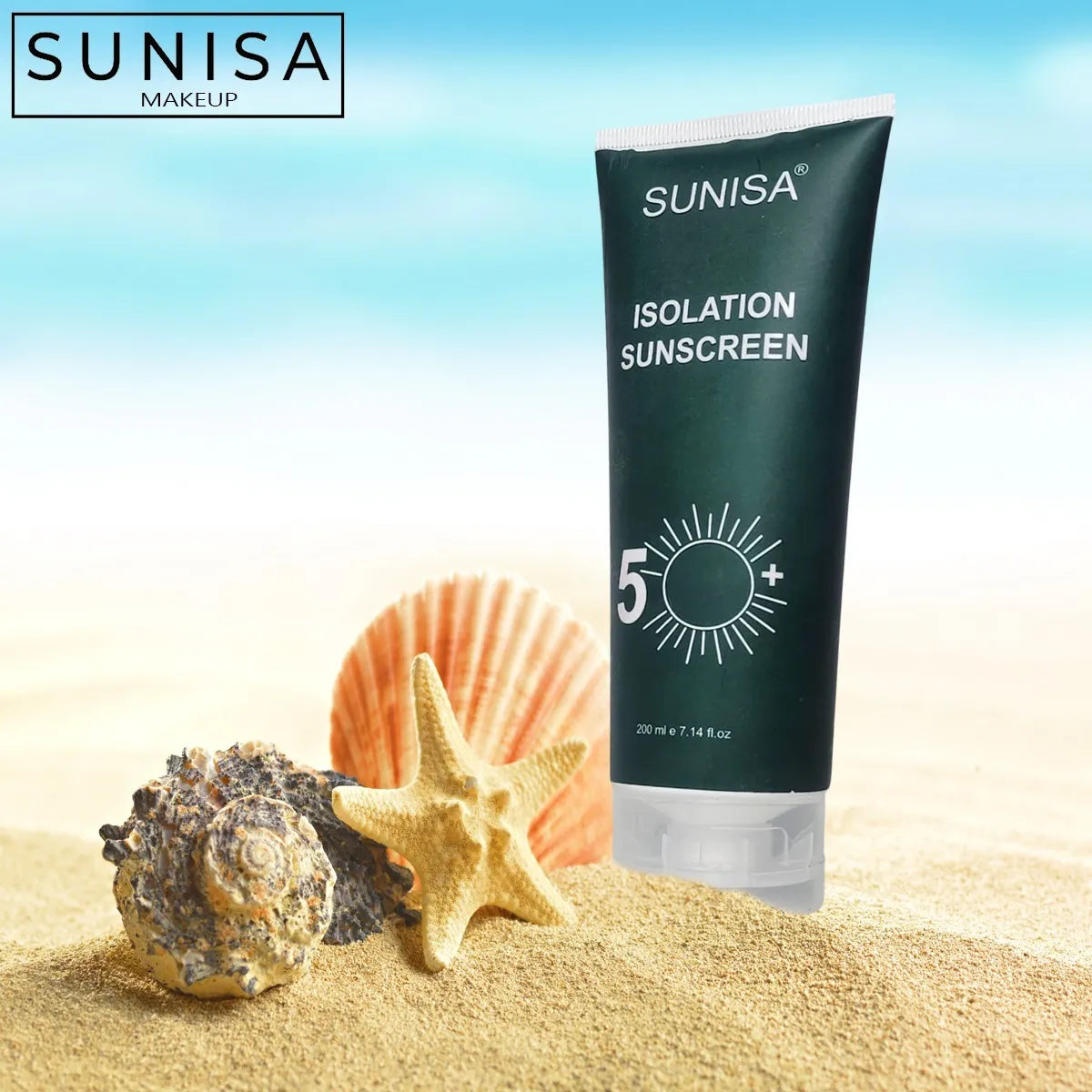 SUNISA Isolation Sunscreen SPF 50+ – 200ml