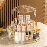 Light Luxury 360° Rotating Tabletop Cosmetics Storage Box