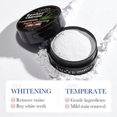 Sadoer Bamboo Charcoal Teeth Whitening Powder – 60 g