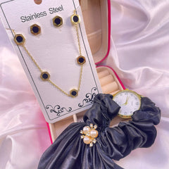 Best Jewelry Deal – Stainless Steel Set with Watch & Organizer Box