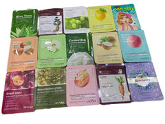 Facial Sheet Mask Set – Hydrating, Brightening & Soothing Skincare Collection