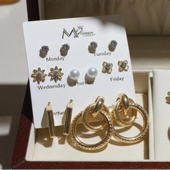 Combo Card Earring Set for Women