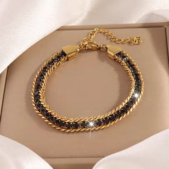 Stainless steel Luster bracelet