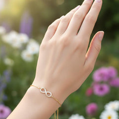 Infinity Gold Bracelet