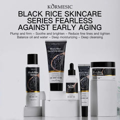 KORMESIC Pack of 05 Refreshing and natural skin care moisturizing black rice series