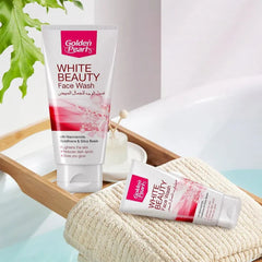Golden Pearl White Beauty Face Wash