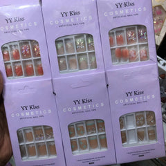 YY Kiss Acrylic Nails