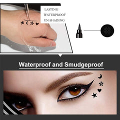 Yanqina 2 in 1 Double End Waterproof Stamp Eyeliner