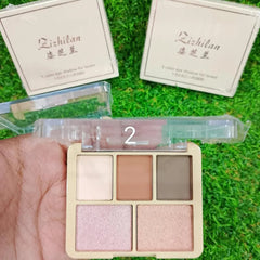 ZIZHILAN 5 Color Eyeshadow Palette
