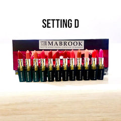 Mabrook Lipstick Pack – 12 Pcs Set