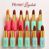 12Pcs Fitme Lipstick Color Fashion
