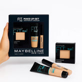Fitme Maybelline 3 in 1 set ( face powder , foundation tube and foundation stick )