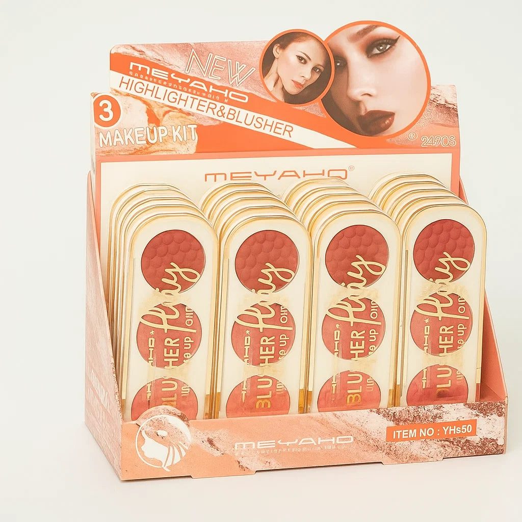 MSYAHO 3-Color Blush Palette MSYAHO 3-Color Blush Palette
