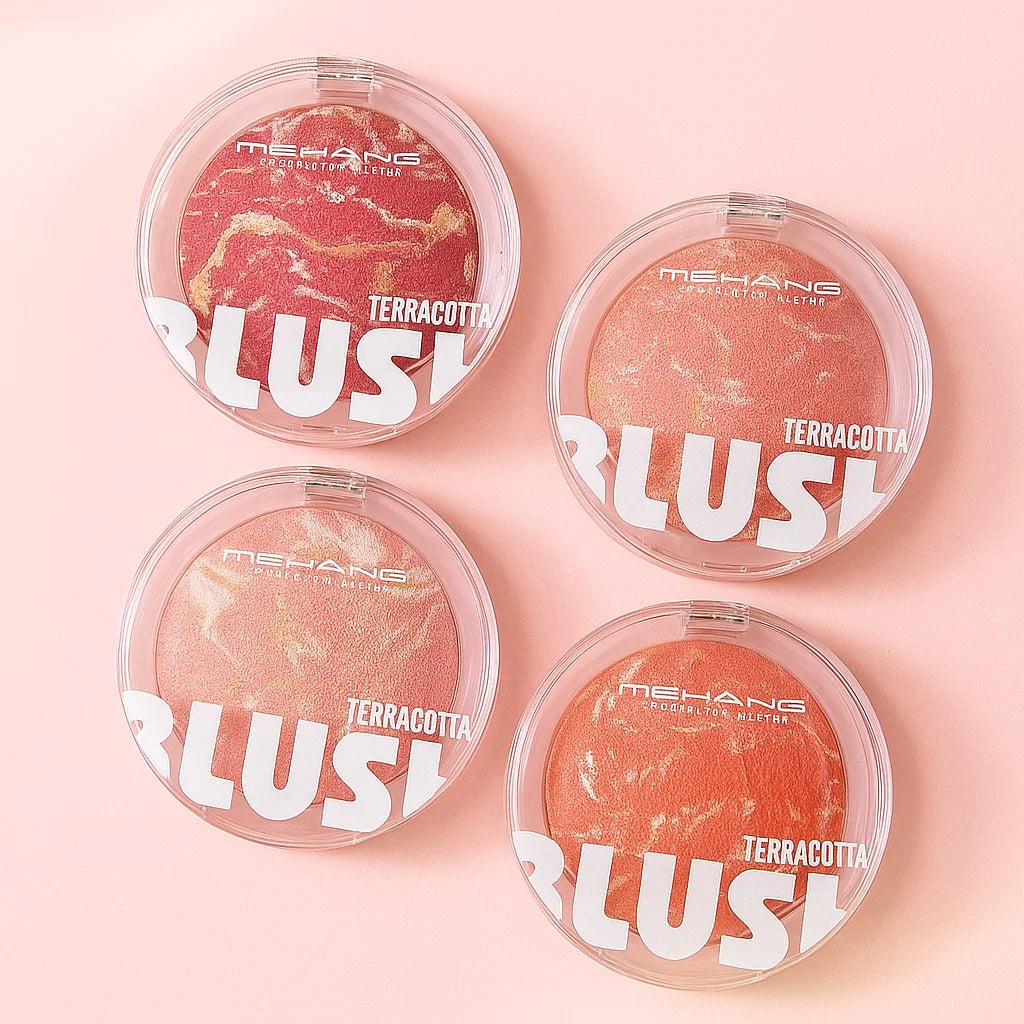 MSYAHO 4 Pcs Terracotta Blush Set MSYAHO 4 Pcs Terracotta Blush Set