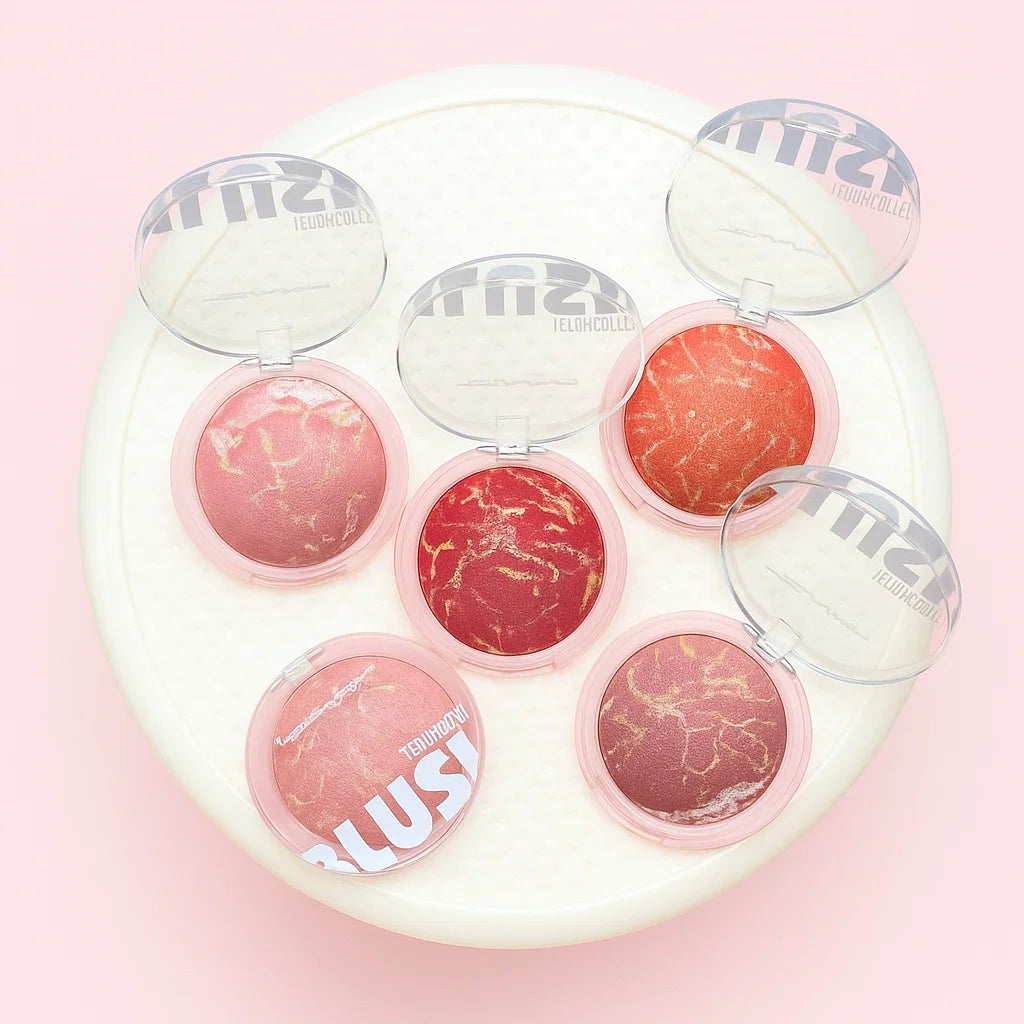 MSYAHO 4 Pcs Terracotta Blush Set MSYAHO 4 Pcs Terracotta Blush Set