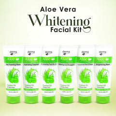 Derma Clean Aloe Vera Whitening Facial Kit - 6 pcs