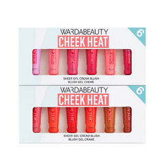 Original Warda Beauty Cheek Heat Liquid Blush-On - 6/Pcs Set