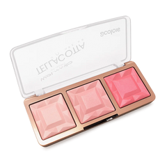 Msyaho Terracota 3‑in‑1 Highlighter Palette