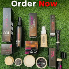 Huda Beauty Makeup Deal – 6 Pcs + 5in1 Lipstick Gift