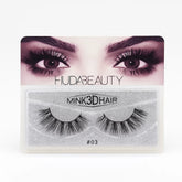Huda Beauty Mink 3D Eyelashes – Luxurious Volume & Flawless Glam