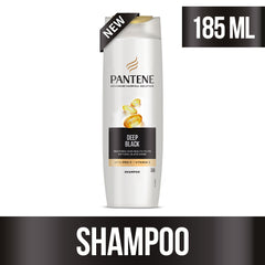 Pantene Anti Hairfall Deep Black Shampoo 185ml
