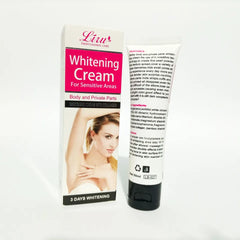 Lizu Professional Care Whitening Cream with Collagen for Private Areas – 50ml