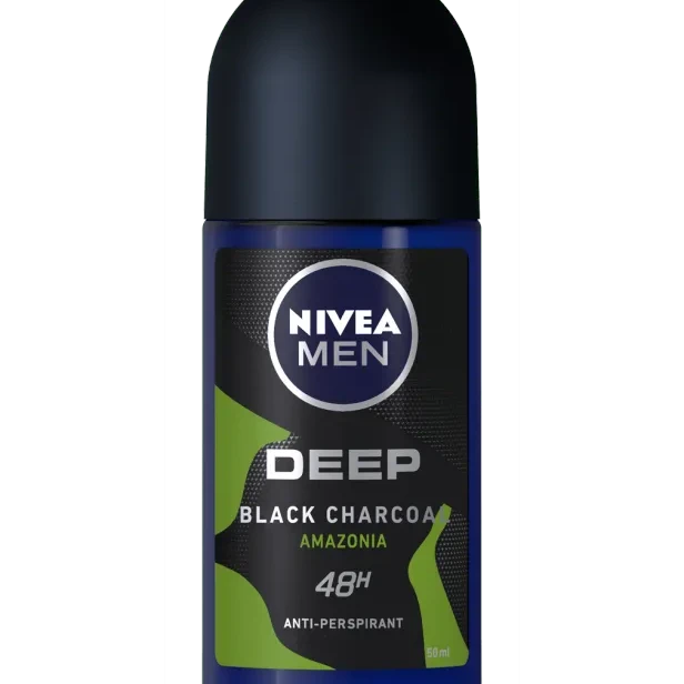 Nivea Men Deep Black Carbon Amazonia Roll on - 50ml