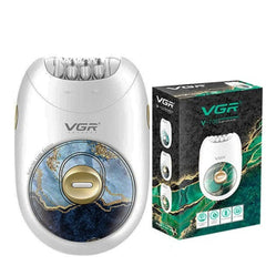 VGR V-706 Cordless Professional Women Epilator with 18 Tweezers