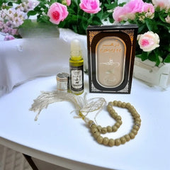 Dirham Attar With Tasbeeh Alcohol-Free Fragrance - 6ml