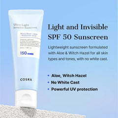 COSRX - Ultra Light Invisible Sunscreen - 50ml
