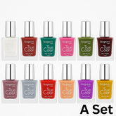 Gorgeous Paris true color permanent nail paint (12 Pcs Set)