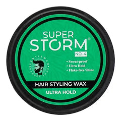 Super Storm Hair Styling wax Medium Hold NO 1