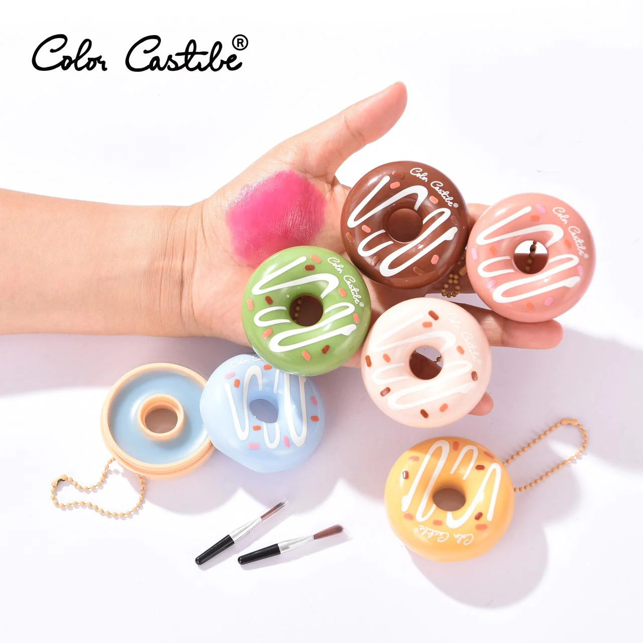 Color Castle Donut Lip Balm Each Color Castle Donut Lip Balm Each