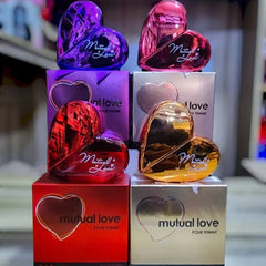 Mutual Love Heart Perfume for Women – 4 Pcs Set (50ml Each)