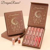Dragon Ranee Cherry Matte Lip Gloss – 10 Pcs Set