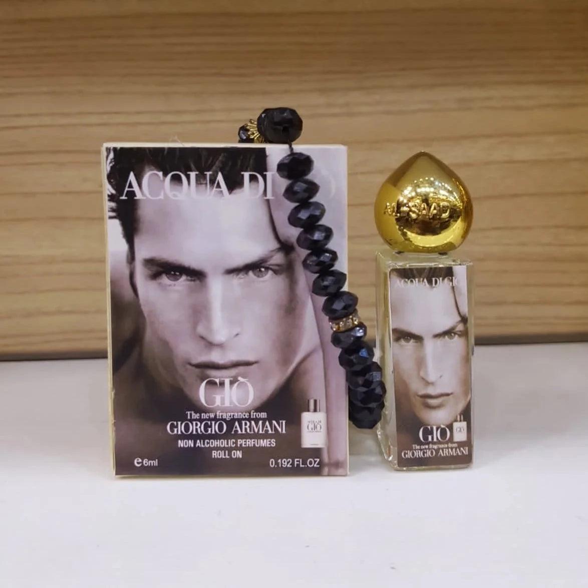 Giorgio Armani Non Alcoholic Attar with Tasbeeh - 6ml