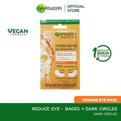 Garnier - Skin Active Hydra Bomb Orange Tissue Eye Mask - 28g