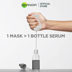 Garnier - Skin Active Pure Charcoal Black Tea Tissue Face Mask