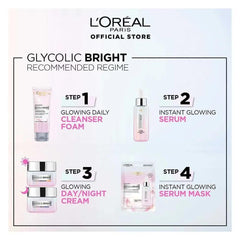 L'Oreal Paris Glycolic-Bright Glowing Daily Face Wash 100ml