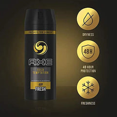 Axe Body Spray (Gold) 150ml