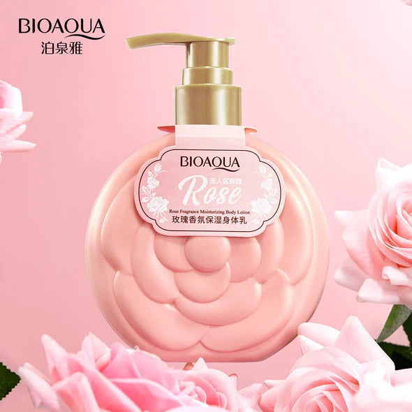 Bioaqua Rose Fragrance Moisturizing Body Lotion - 235g